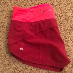 lululemon speed up short 2.5’